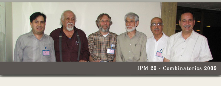 IPM 20 - Combinatorics 2009